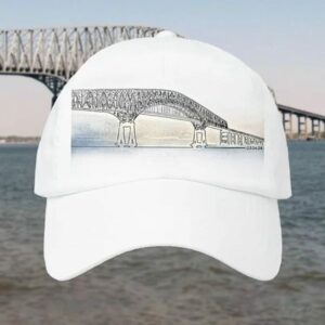 Baltimore Bridge Print Stay Strong Baltimore Hat