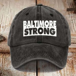 Baltimore Strong Print Hat