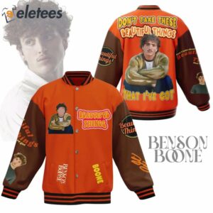 Benson Boone Don’t Take These Beautiful Things That I’ve Got Baseball Jacket