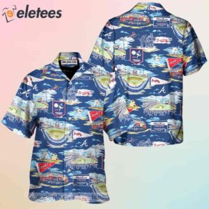 Braves Scenic Hawaiian Shirt1