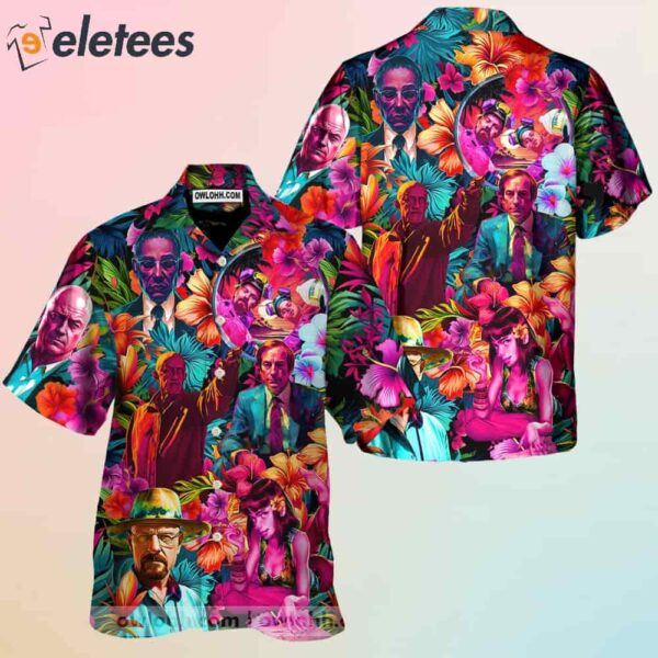 Breaking Bad Synthwave Tropical Summer Special Hawaiian Shirt