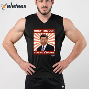 Brendan Kavanagh Xi Jinping Obey The Ccp You Will Be Happy Shirt 2