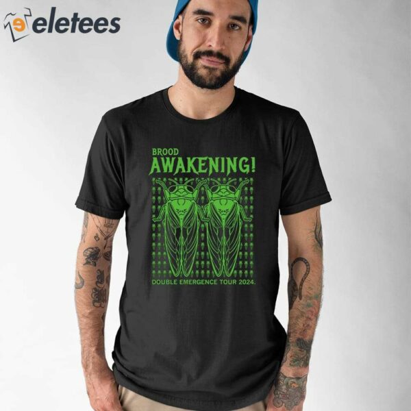 Brood Awakening Double Emergence Tour 2024 Shirt