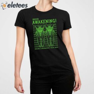 Brood Awakening Double Emergence Tour 2024 Shirt 2