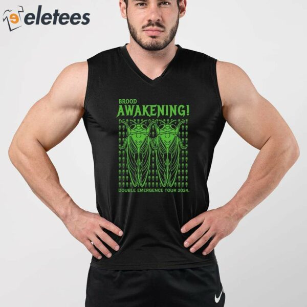 Brood Awakening Double Emergence Tour 2024 Shirt