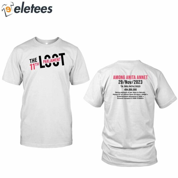 Burora Herbert Anderson The Loot 11Th Parliament Shirt