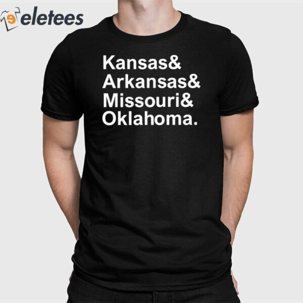 Cami Henning Kansas& Arkansas& Missouri& Oklhoma Shirt