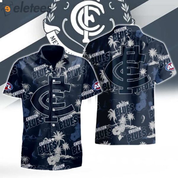 Carlton Blues Hawaiian Shirt