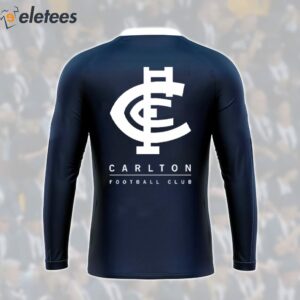 Carlton Football Club Long Sleeve Fans