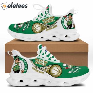 Celtics Custom Name Max Soul Shoes