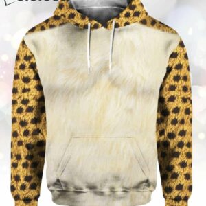 Cheetah Cosplay Custom Hoodie