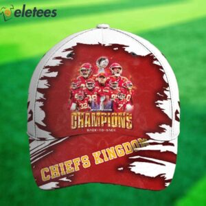 Chiefs Super Bowl LVIII Champions Back To Back Hat 1