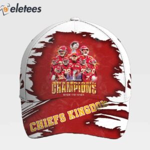 Chiefs Super Bowl LVIII Champions Back To Back Hat 2