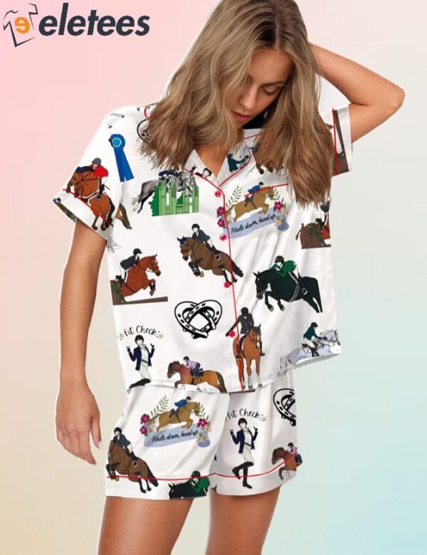 Classic Equestrian Dressage Pajama Set