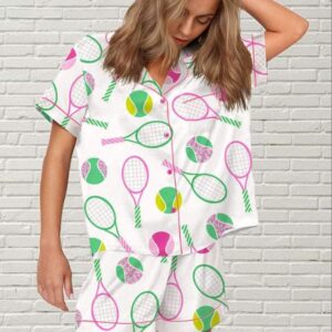 Colorful Tennis Pajama Set