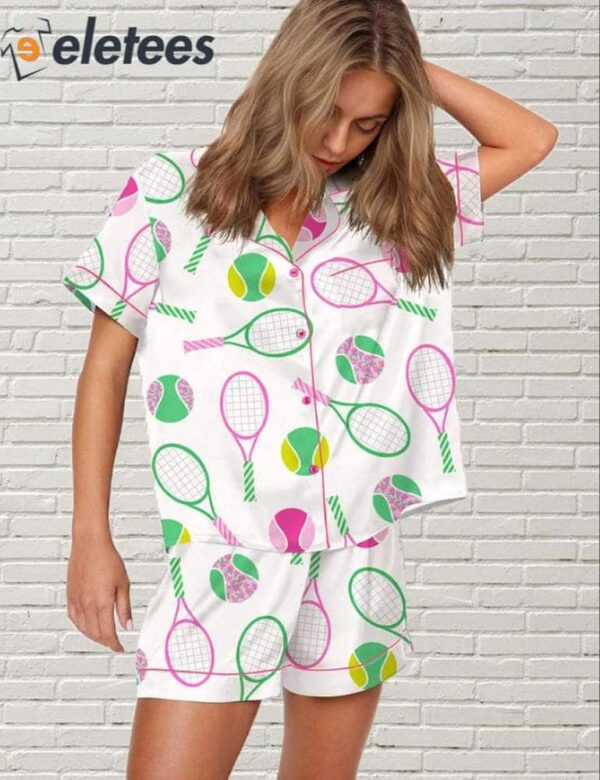 Colorful Tennis Pajama Set