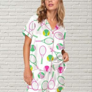 Colorful Tennis Pajama Set 2