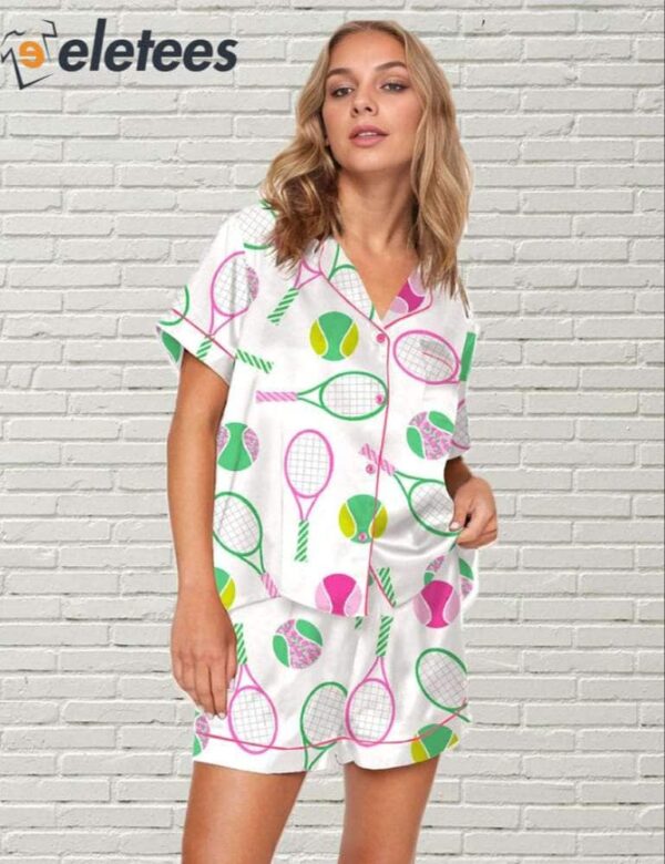 Colorful Tennis Pajama Set