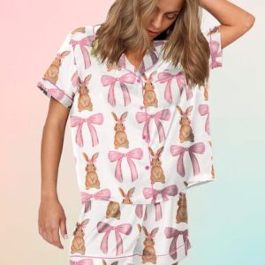 Coquette Easter Bunny Pajama Set