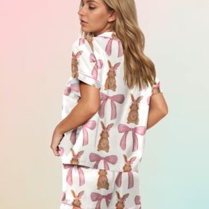 Coquette Easter Bunny Pajama Set1