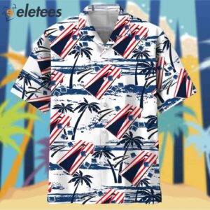Cornhole American Beach Hawaiian Shirt