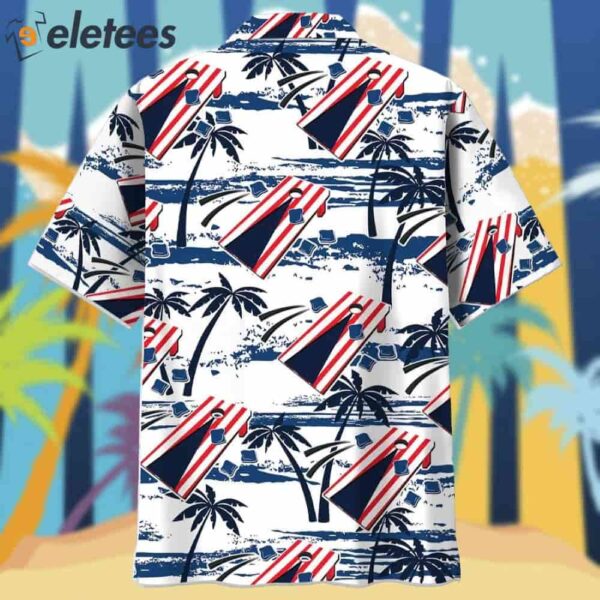 Cornhole American Beach Hawaiian Shirt