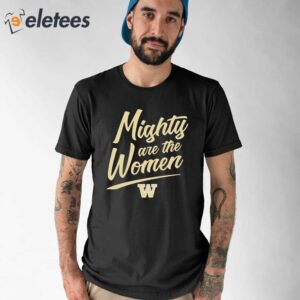 Courtney Gano Washington Softball Mighty Are The Women Shirt