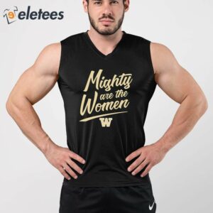 Courtney Gano Washington Softball Mighty Are The Women Shirt 3