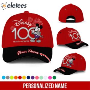 Disney 100 Years of Wonder Custom Name Cap1