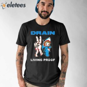 Drain Kewpie Flash Black Shirt 1