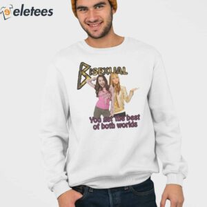 Hannah Montana Bisexual You Get The Best Of Both Worlds Shirt 3