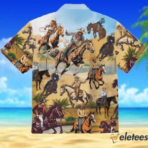 Horse Cowboy Hawaiian Shirt