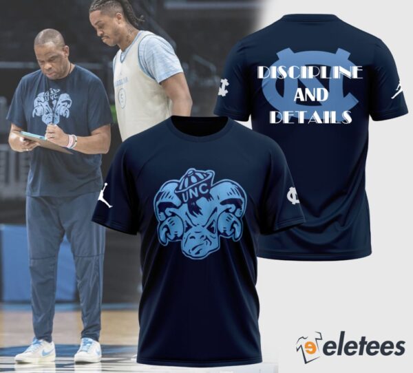 Hubert Davis Carolina Coach Discipline And Details Shirt