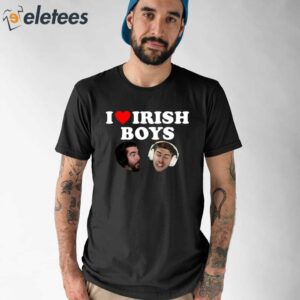 I Love Irish Boys Nogla Terroriser Shirt 1