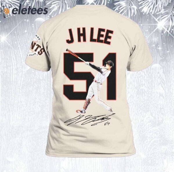 J H Lee SF Giants Signature Shirt