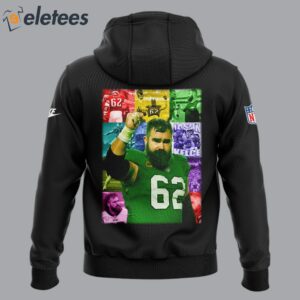 Jason Kelce Signature 13 Seasons Eras Tour Hoodie2