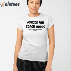 Justice For Coach Woods Shirt 2