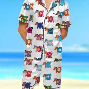 Kentucky Derby Horse Hawaiian Shirt 2