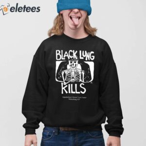 Kim Kelly Black Lung Kills Shirt 3