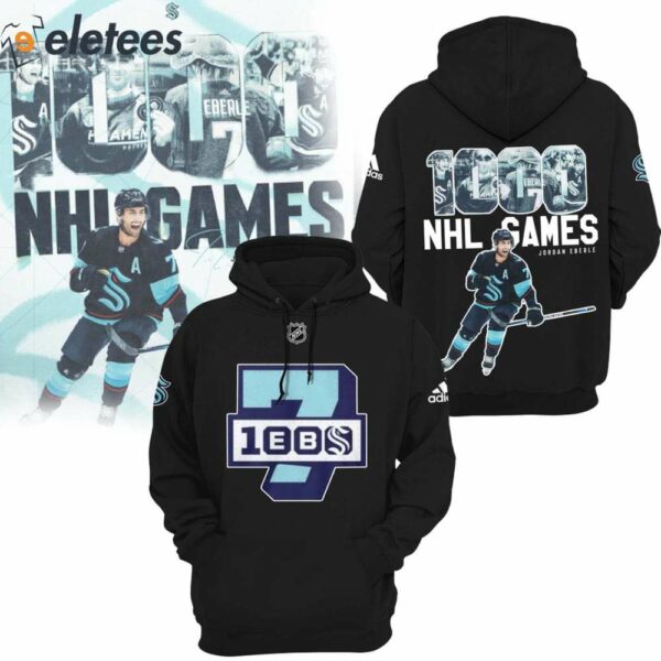 Kraken Jordan Eberle 1000th Game Hoodie