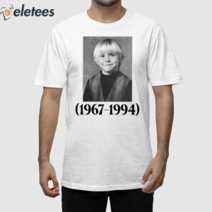 Kurt D. Cobain Child 1967-1994 Shirt