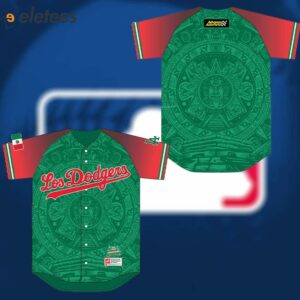 LA Dodgers Mexican Heritage jersey Giveaway 2024 2