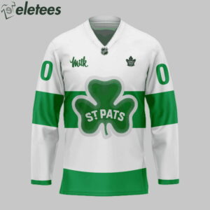 Maple Leafs Saint Patricks Day Custom Name Jersey1