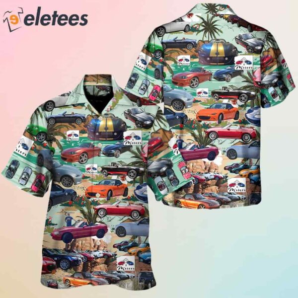 Mazda Miata Hawaiian Shirt