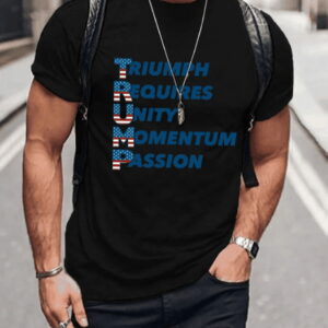 Mens Triumph Requires Unity Momentum Passion printed t shirt1