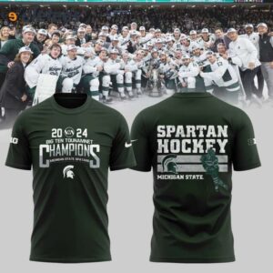 Michigan State Spartans 2024 Big Ten Men’s Ice Hockey Conference Tournament Champions Shirt