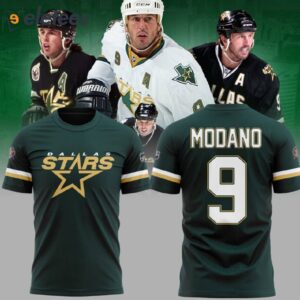 Mike Modano 9 Stars Hockey Shirt