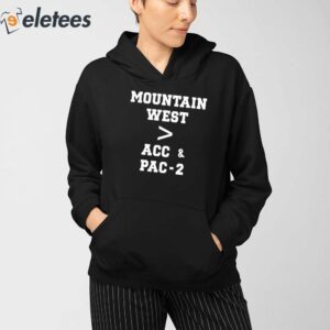 Mountain West Acc & Pac 2 Shirt