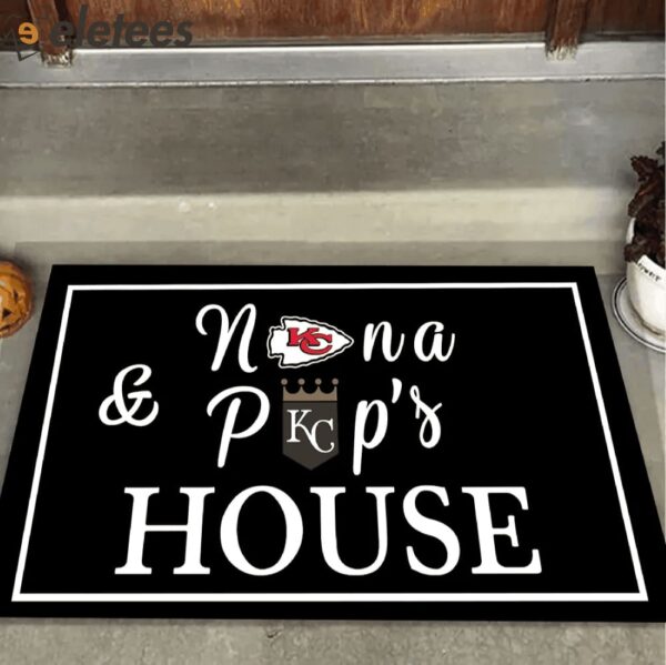 Nana and Pop’s House Chiefs Royals Doormat