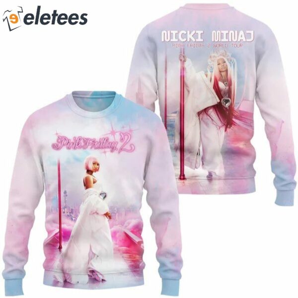 Nicki Minaj Pink Friday 2 World Tour Sweatshirt